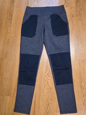 Carhartt Women's Force Fitted Midweight Utility Leggings Blue/Gray Size Small